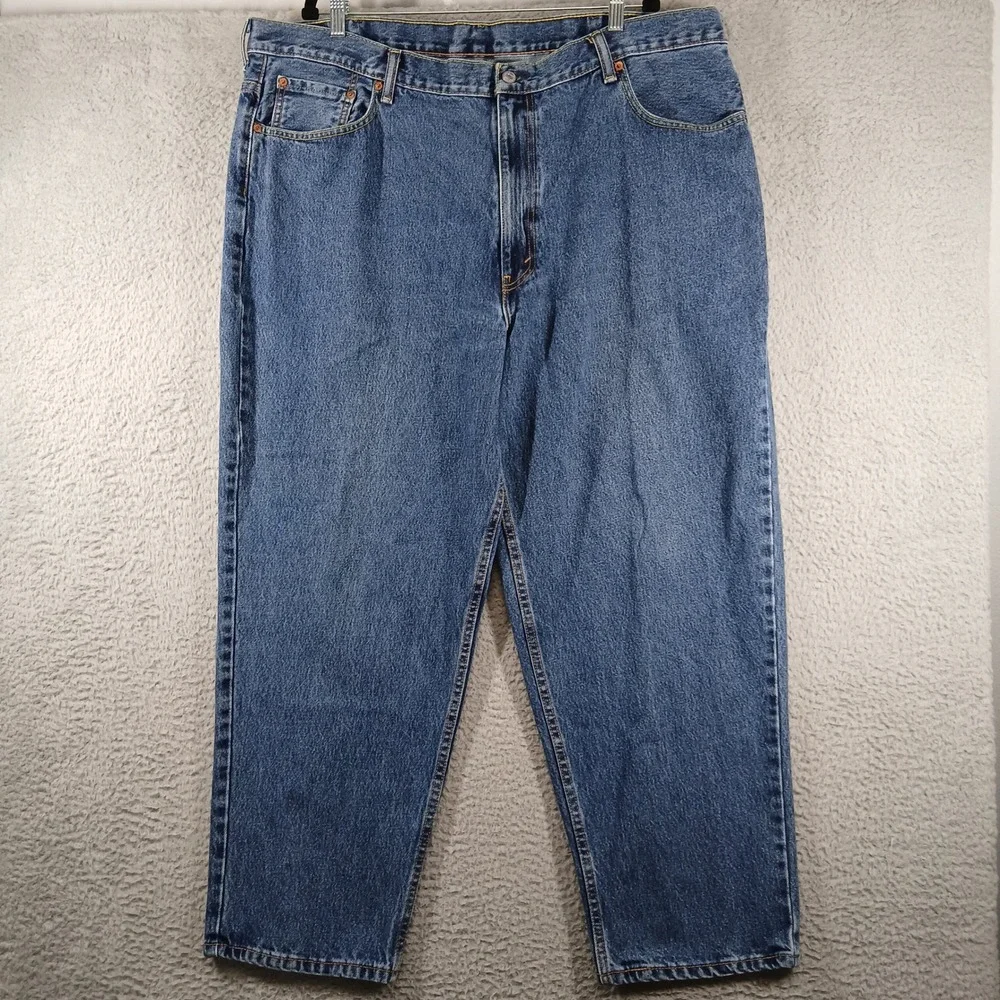 Levi's‎ 560 Jeans Men W46 L30 Blue Medium Wash Relaxed Tapered